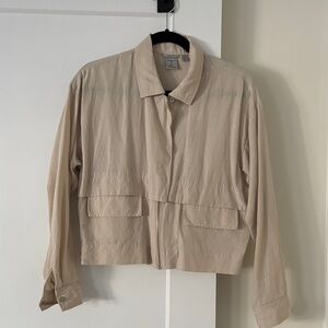 Tristan Women's Beige Utility Jacket